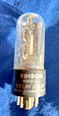Vintage Vacuum Tube EDISON Delay Relay | eBay