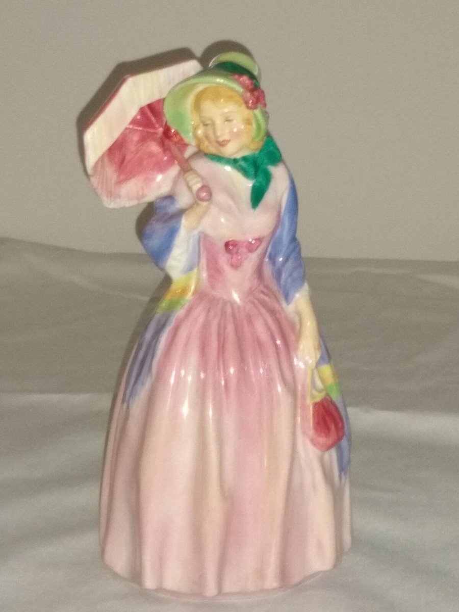 Royal Doulton lady figurine, English bone china, Miss Demure | eBay UK