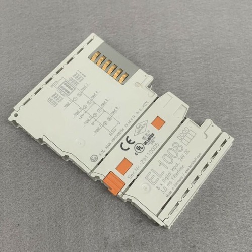 Terminal EtherCAT Beckhoff EL1008 - 8 Entradas Digitales 24VDC, Tiempo Respuesta 3ms, Nuevo
