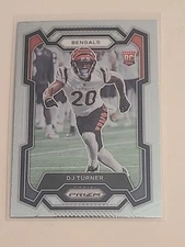 2023 Panini Prizm #319 DJ Turner Cincinnati Bengals Football Card