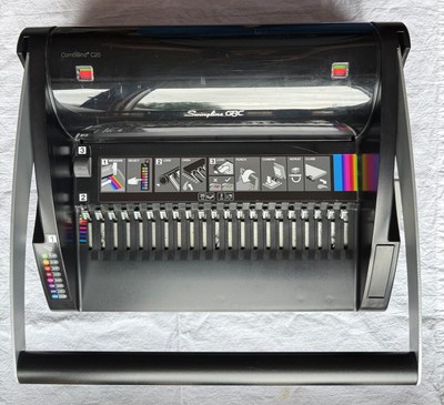 Swingline GBC CombBind C20 Binding Machine Pre-Owned, Good Working Condition