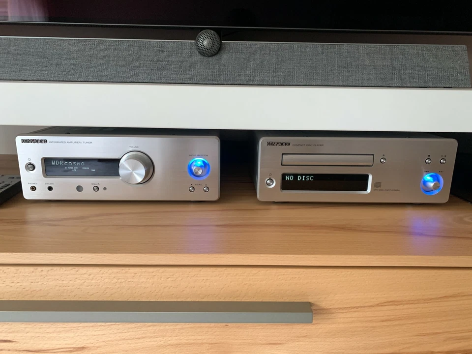 Kenwood K 1000 Hifi Audio Anlage R-K1000 Stereo Receiver DP-K1000 CD Player Neuw - Bild 2 von 4