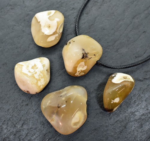 EDELSTEIN ANHÄNGER mit BAND Kette Trommelstein gebohrt CABOCHON/TROPFEN/FREEFORM - Bild 75 von 124