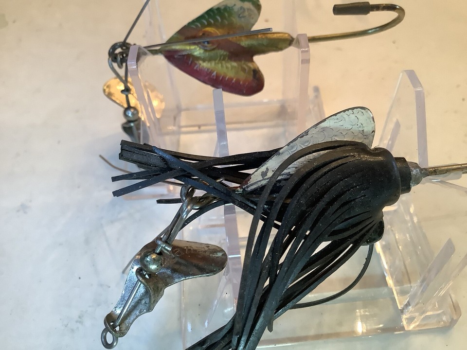 Two Vintage Fred Arbogast Hawaiian Wiggler Fishing Lures eBay