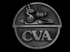 ND27102 VINTAGE 1978 **CVA** (CONNECTICUT VALLEY ARMS) BELT BUCKLE
