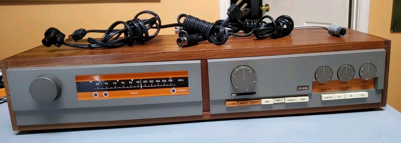 Quad quad-fm3 vintage audio equipment - eBay listing photo 1