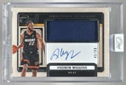 Andrew Wiggins 2024 Panini One and One Jumbo GU Jersey Patch Auto 45/99