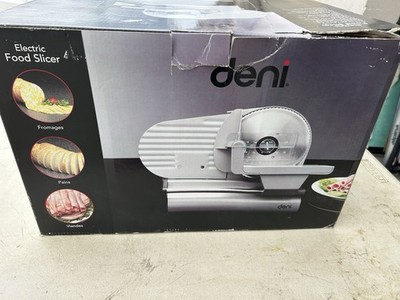 DENI Electric Food Slicer Classic Model 14160 7.5  Blade Stainless Steel Blade
