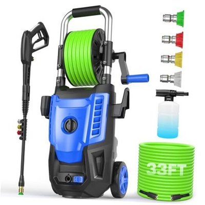 #ad Electric Pressure Washer 4800PSI 4.0GPM Portable Power Washer with 23IN Blue $237.88