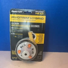 RINO-TUFF Universal 2-N-1 Replacement Head String Grass Trimmer/Lawn Edger New