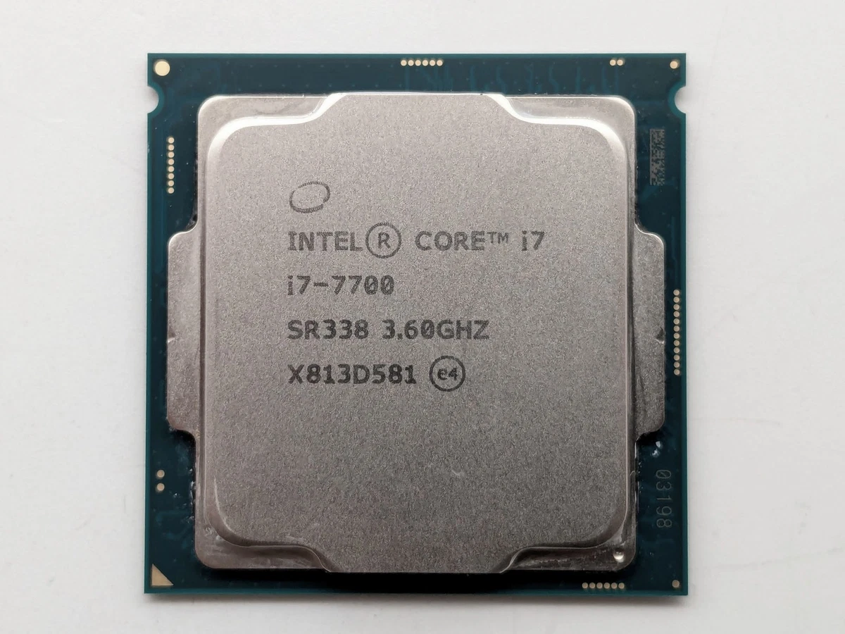 Intel Computer Processors Intel Core i7-7700 Processor Model for
