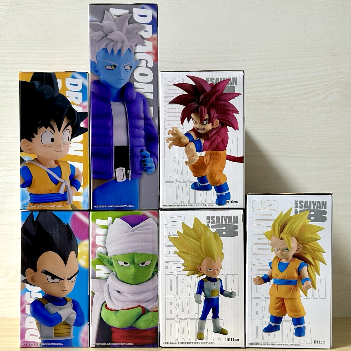 Dragon Ball DAIMA 1 & 2 Son Goku Vegeta Piccolo Glorio Figure