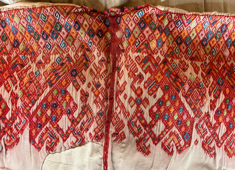 8 Vintage Antique Guatemalan Huipils Handwoven, Embroidered