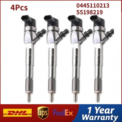 0445110213 55198219 Diesel Fuel Injector for Fiat Alfa Romeo 2.4 JTD 2005-2010