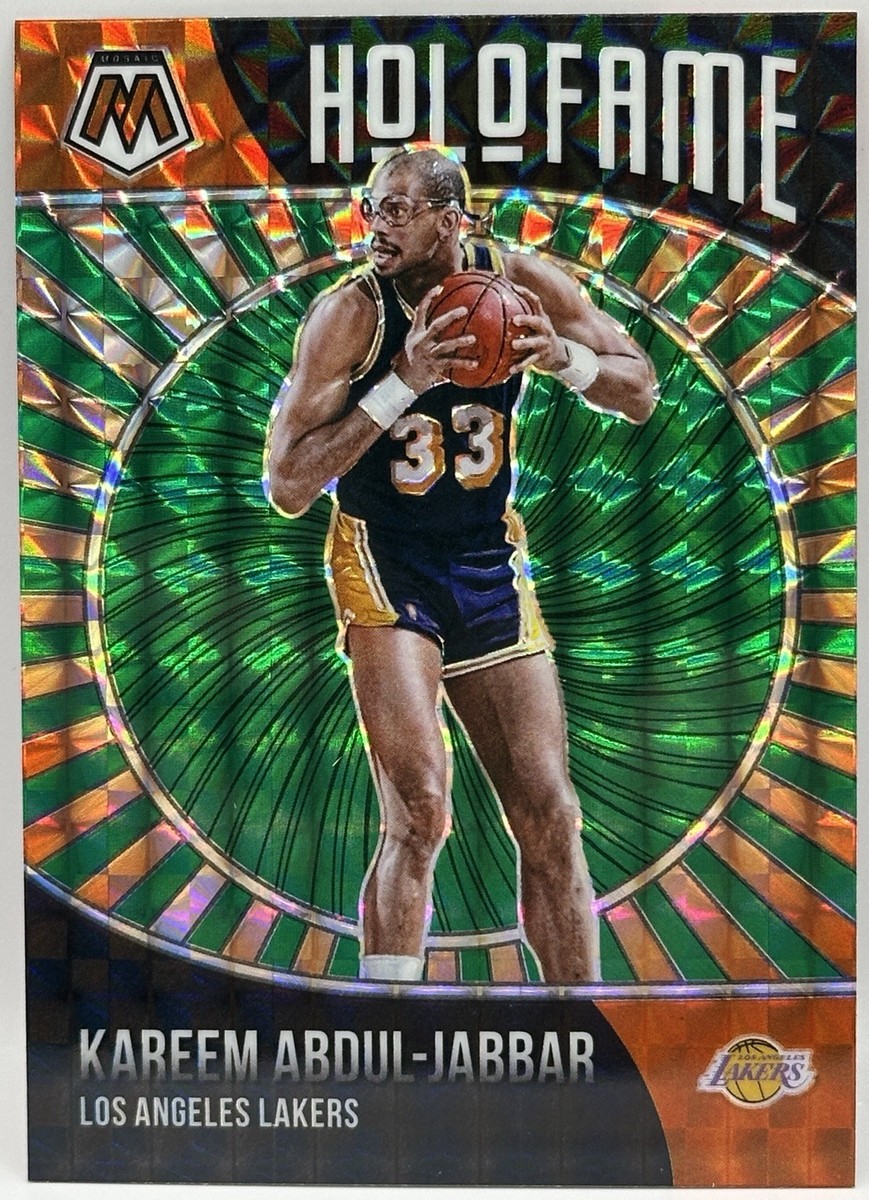 2020-21 Panini Mosaic - Holofame Kareem Abdul-Jabbar #17 Green
