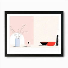 Vases And Plants Art Print Framed Wall Art Poster Canvas Print Picture