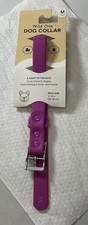Wild One Dog Collar - Size Medium 12-15 Inch Neck - ORCHID - NEW