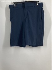 Short chino de golf Nike Dri-Fit homme bleu plat devant coupe standard taille M