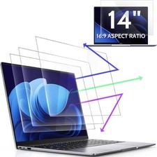 14 Inch Anti-Blue Light Screen Protector for Dell, HP, Lenovo, Acer, Asus Laptop