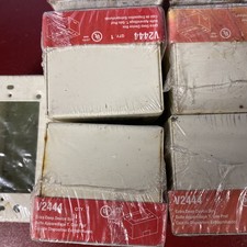 LEGRAND V2444 V2400 STEEL EXTRA DEEP DEVICE BOX, IVORY