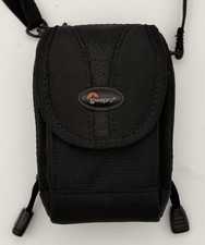 Lowepro Compact Camera Case - Black - Inside 4.5 x 2.5 Inches Strap SD Storage