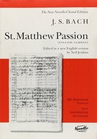 J.S. Bach St. Matthew Passion Vocal Score - Paperback - G245Z