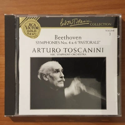 ARTURO TOSCANINI beethoven symphonies no 4 & 6 NM/EX (CD Album, Klassik) - Bild 1 von 4