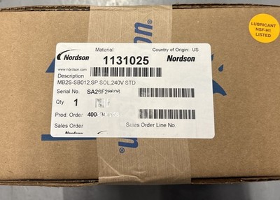 Nordson 1131025 Miniblue II SlimSingle Module Hot Melt Gun Gun.  Brand New