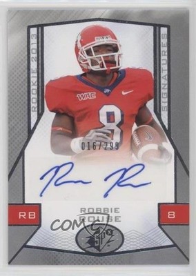 2013 SPx Rookie Signatures 16/299 Robbie Rouse #135 Auto 1k5