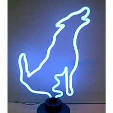 Neonetics 4WOLFX Wolf Neon Sculpture