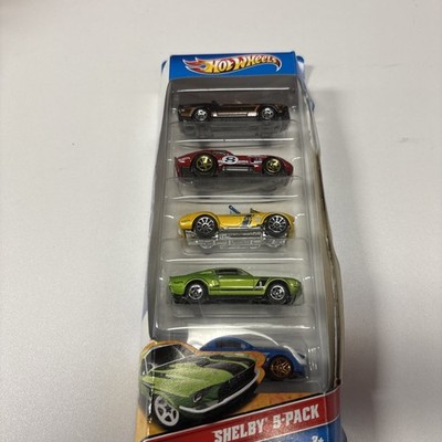 Hot Wheels W4254 SHELBY 5 Pack 2012 - Worn Box See Description.