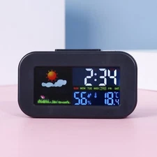 Multifunctional Color Screen Weather Clock Electronic Digital Smart Home Decor