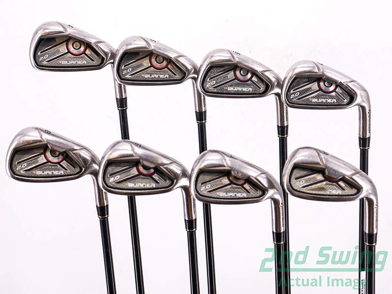 TaylorMade Burner 2.0 Iron Set 4-PW AW Graphite Regular