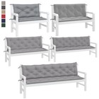 2 Stk. Gartenbank Auflagen Gartenbank Sitzkissen Polsterauflage Bank Sitzpolster