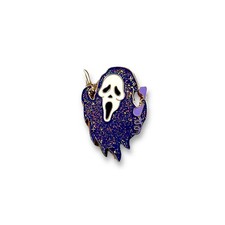 Ghost Pin Horror Enamel Scream Halloween Pin Scream Enamel Pin Call Me Brooch Ha