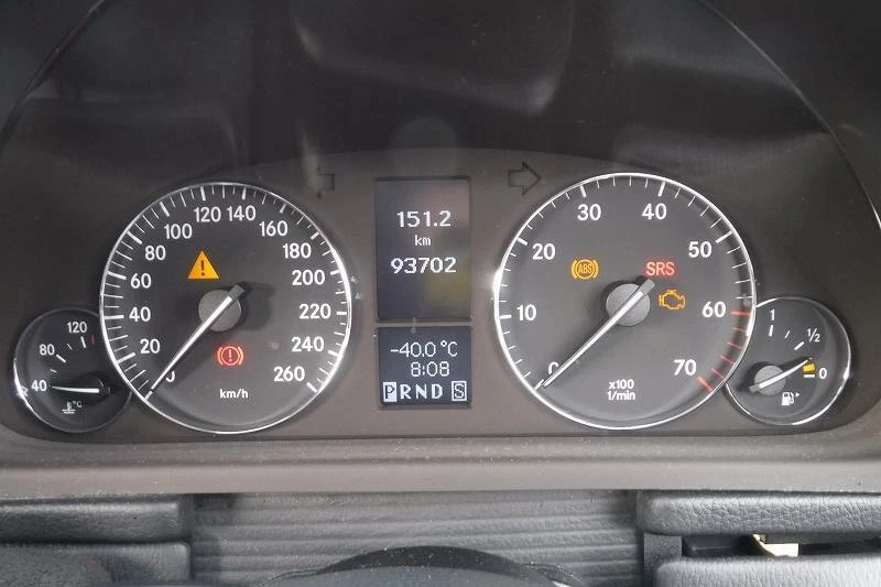 Mercedes Benz C180 Kompressor W203 RHD Early Model Koito Speedometer 93702 KM - Image 3 of 4