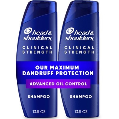 Anti-Dandruff Shampoo with 1% Selenium Sulfide, Clinical Strength Advanced Oi...