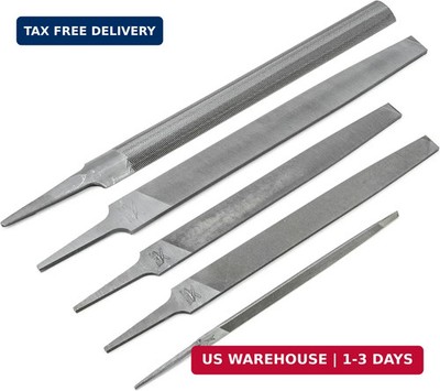 Nicholson 5 Pc 6'', 8''& 10'' General Purpose File Set - 22040NNN, Multi, One Size