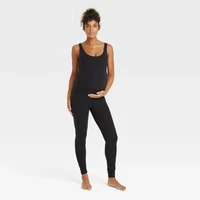 Deals on Isabel Maternity by Ingrid & Isabel Sleeveless Stretchy Maternity Jumpsuit