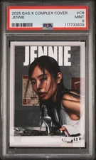 2025 GAS x Complex Cover #C6 JENNIE PSA 9 MINT K-Pop BLACKPINK Slab