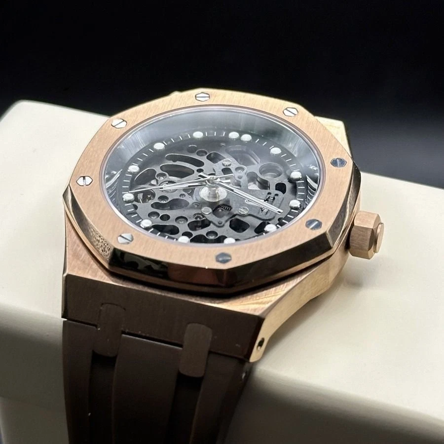 Seikmod Bronze Skeleton Aut | Sapphire | NH35 | Open Heart - Image 3 of 3