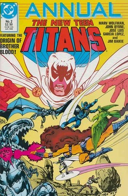 New Teen Titans, The (2nd Series) Annual #2 FN; DC | Origin of Brother Blood - w