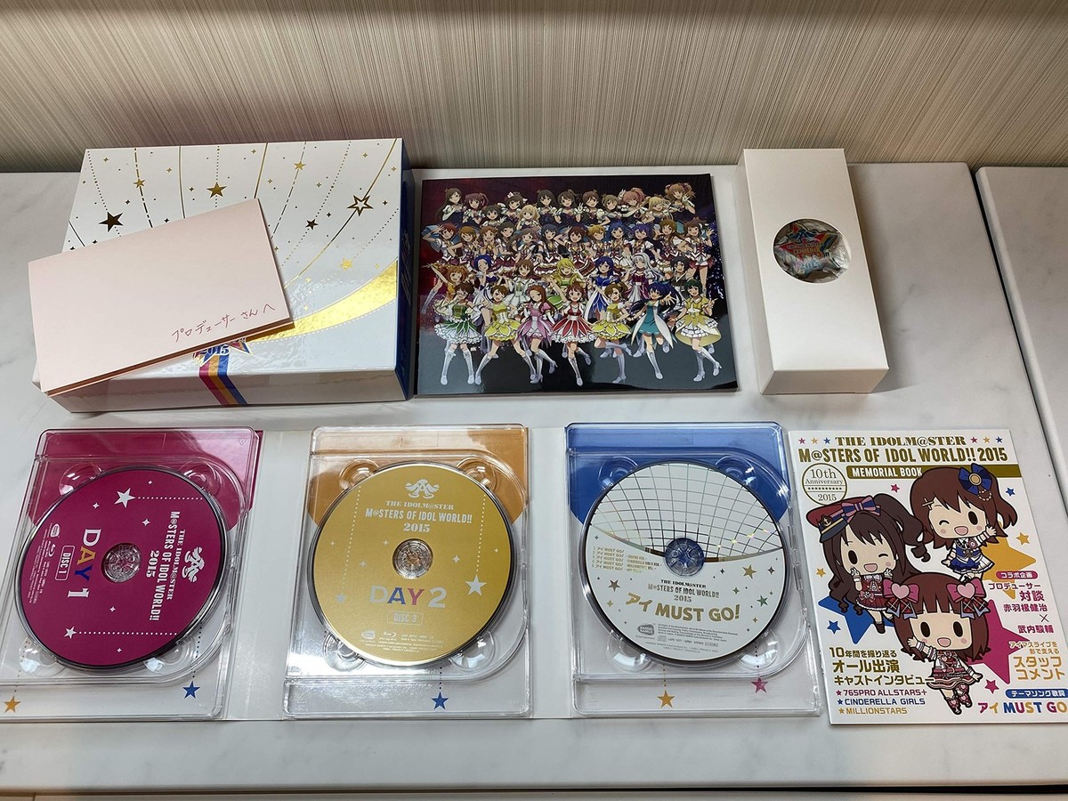 THE IDOLM@STER M@STERS OF IDOL WORLD!! 2015 Live used JP F/S