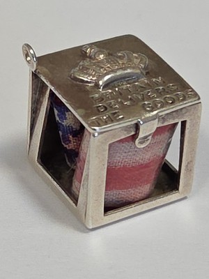 Sterling Silber ~ Konvolut für Großbritannien Charm ~ FLAGGE IST SELTEN Walter Lampl ~ VINTAGE