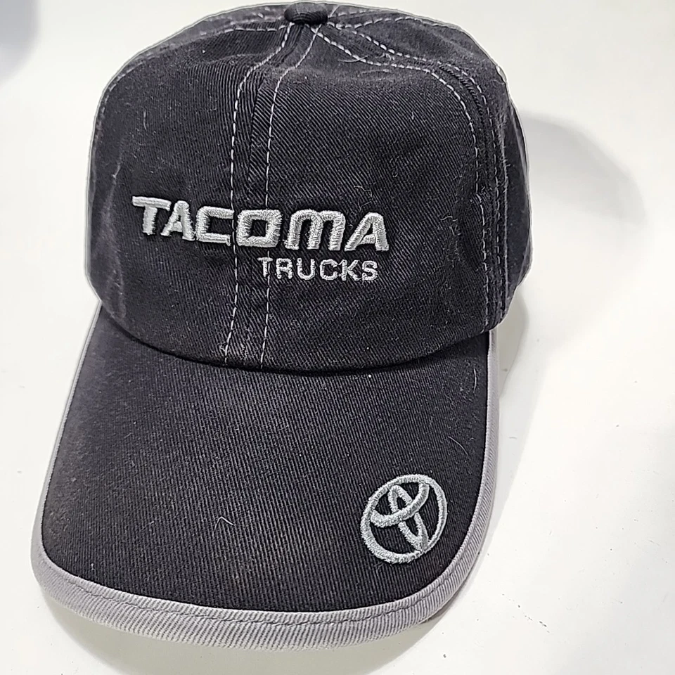Vintage Tacoma Trucks TRD Toyota Strapback Hat Cap Adjustable Automotive Pickup - Image 2 of 4