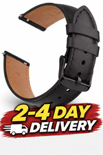 20mm Leather Band for Timex Expedition Bands, Soft Leather Replacement