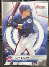 2025 Bowman’s Best #15 Matt Shaw RC Chicago Cubs