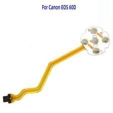 Camera Rear Navigation OK Set Key Button Flex Cable FPC Ribbon for Canon EOS 60D