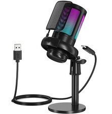 Gaming Mikrofon Kondensator Mic Mit Basis Noi...