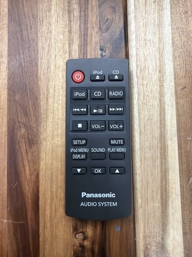 Panasonic Audio System Remote Control N2QAYC000056 iPod CD Radio
